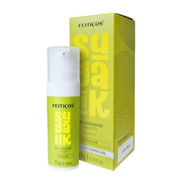 Imagem de Gel Sugador Líquido Sugalik 15g Feitiços Aromáticos - Pistache