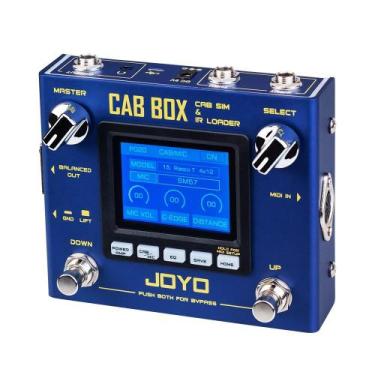 Imagem de Pedal de efeito JOYO Cab-Box R-08 Simulador de gabinete com carregamen
