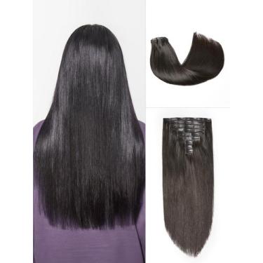 Imagem de Extensões de cabelo LUVME HAIR Real Human Hair Silky Straight