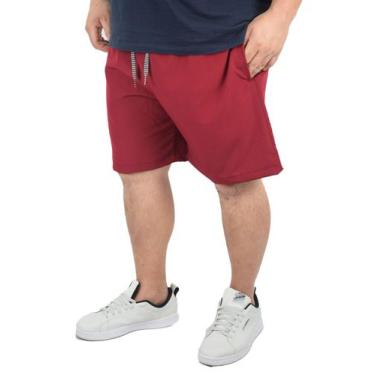 Imagem de Short Bermuda Tactel Elastano Extra Grande Plus size Liso - Genérico, 