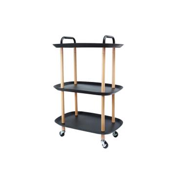 Imagem de Carrinho Multiuso Organizador Cozinha Banheiro 3 Prateleiras