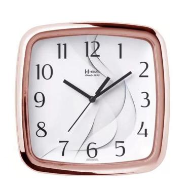 Imagem de Relógio De Parede Herweg Ref: 660026-309 Retangular Rosé