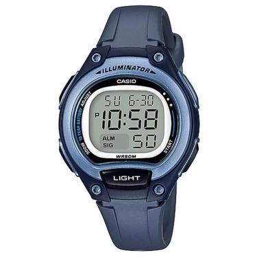 Imagem de Relógio Casio Masculino Ref: Lw-203-2avdf Infantil Digital Azul