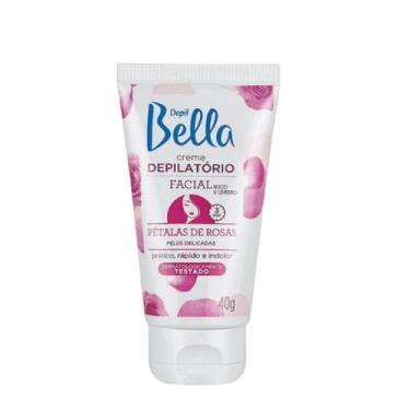 Imagem de Creme Depilatório Depil Bella Facial Pétalas de Rosas 40g