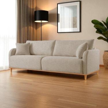 Imagem de Sofá Fixo 4 Lugares Luxo 2,40m Camila - Castellar Móbile