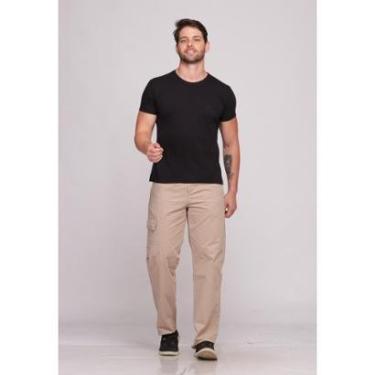 Imagem de Calça Sarja Macaw 7733 Bege-Masculino