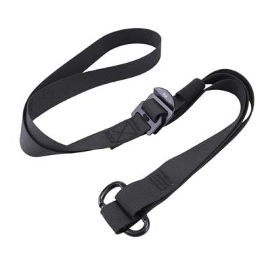 Imagem de Dynwave Cinta de alongamento para ioga e pilates, para academia em casa, cinto trapézio com auxílio para flexão de costas