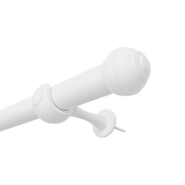 Imagem de Kit Varão Para Cortina Completo 2,00 Metros 19mm Varias Cores Envio Im