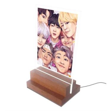 Imagem de Abajur e Luminária decoração KPOP BTS 2 - Visaoled