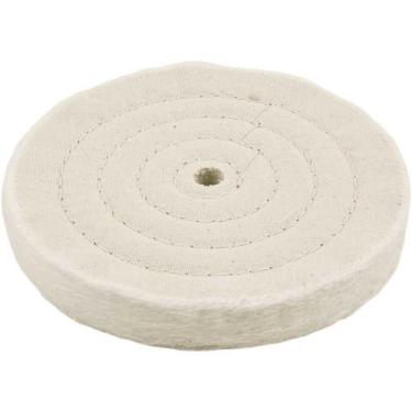 Imagem de Roda De Pano Para Polimento 6 X 5/8 Furo 1/2 Vonder
