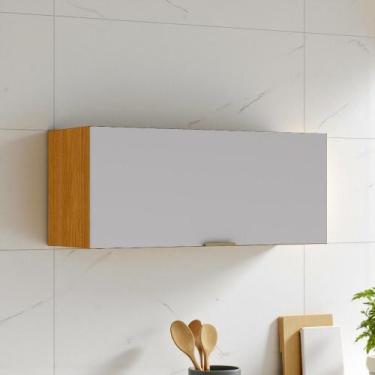 Imagem de Armário de Cozinha para Geladeira 1 Porta Horizontal Basculante 80cm 1