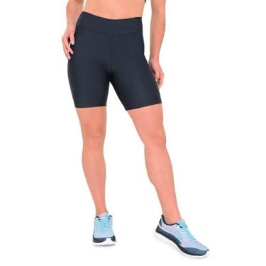Imagem de Bermuda Short Legging de Academia Feminina Basic 6 - Olympikus, G, Mar