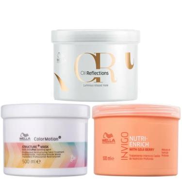 Imagem de Wella Cronograma Capilar Máscara 3x 500ml