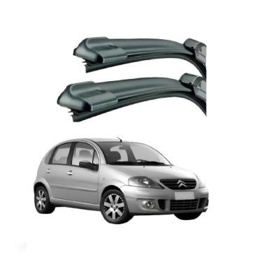Imagem de Kit 3 Palhetas Automotiva Limpadoras Para-brisa Citroen C3 Xtr 2002/11
