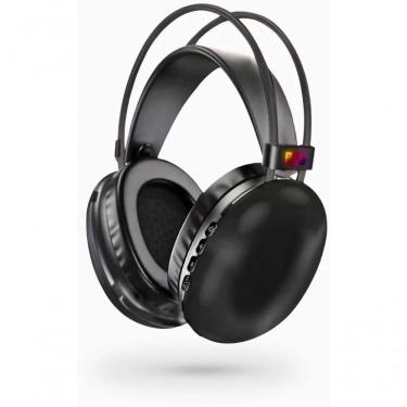 Imagem de Fone De Ouvido Sem Fio Bluetooth V5.3 Com Led Preto