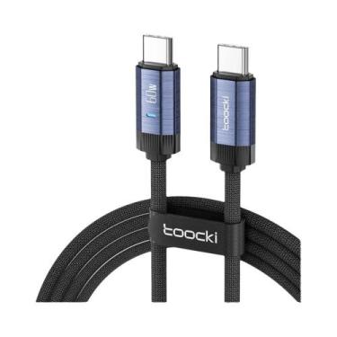 Imagem de Cabo USB C Para USB C 240W 48V 5A PD3.1 Carregamento Super Rápido Para