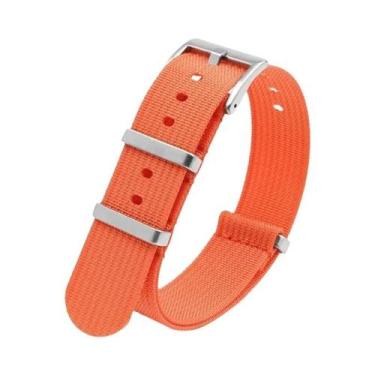 Imagem de Pulseira De Relógio Masculina Impermeável De Nylon 18mm 20mm 22mm 24mm