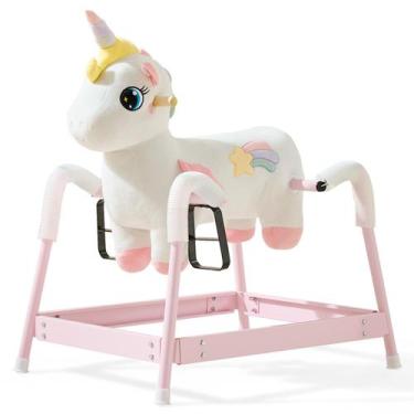 Imagem de Brinquedo Ride On FUNLIO Unicorn Spring Rocking Horse Kids 3-6