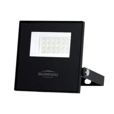 Imagem de Refletor Blumenau Led Play 20W Preto Bivolt IP66 6500K Luz Branca