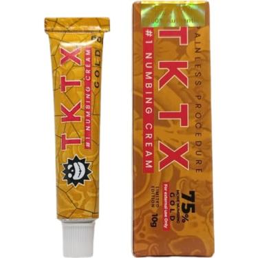 Imagem de Pomada Tatuagem e estética TK-TX NUMBING GOLD 75% 10G