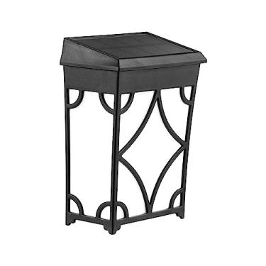 Imagem de Lâmpada de parede movida a energia solar, luz para jardim ao ar livre, luzes decorativas de paisagem, ip65, à prova d'água, lâmpada de quintal, luz quente e colorida