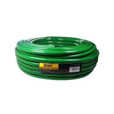 Imagem de Mangueira Jardim Flexível 3-4'' 50 Metros Verde - Pvc Dupla Parede - Dtools