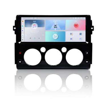 Imagem de Roadanvi Rádio de 12,3 polegadas para Toyota FJ Cruiser 2007-2018, unidade de cabeça automotiva sem fio Apple Carplay Andorid Bluetooth estéreo para carro 2K QLED, tela sensível ao toque 1920 x 720