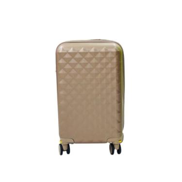 Imagem de Mala de Bordo Para Viagem 10kgs Padrão Anac Diamond Dourado