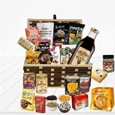 Imagem de Cesta De Natal Especial Pokhara 28 Itens Sem Álcool 2025 - Fruttato