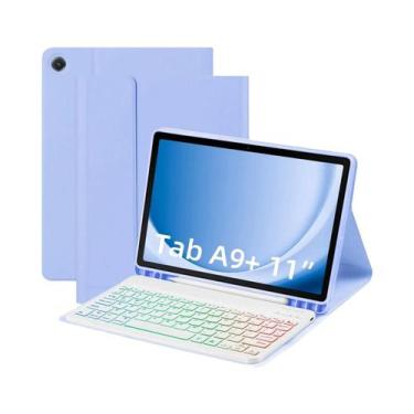 Imagem de Capa Teclado Retroiluminada Para Samsung Galaxy Tab A9 plus A9 X210 X2