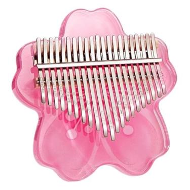 Imagem de Piano de polegar 17 teclas Piano de dedo portátil Kalimba kalimba profissional