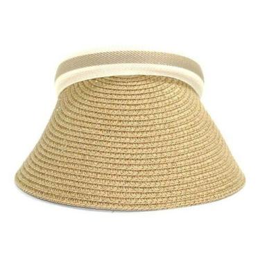 Imagem de Viseira De Praia Feminina Ultima Moda Nova Tendencia Verao - oem, M, M