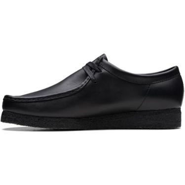 Imagem de Clarks Sapato masculino Wallabee, Couro preto, 47