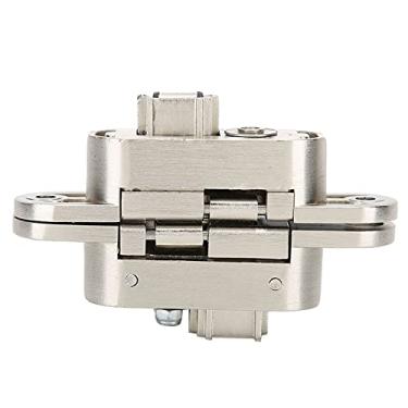 Imagem de YOUTHINK Dobradiça Oculta Ajustável Em Liga de Zinco Com Abertura de 180 Graus para Portas de Madeira e Dobráveis