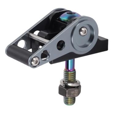 Imagem de Generic Fivela C de Liberação Rápida para Bicicleta Dobrável, Braçadeira de Dobradiça de Desbloqueio de Trava de Liga de Alumínio de Alta Resistência, Com Design de Liberação Rápida, (Cinza)