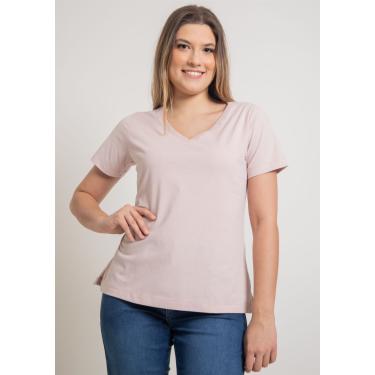 Imagem de Blusa Pau a Pique Básica Rosa ROSA - M
