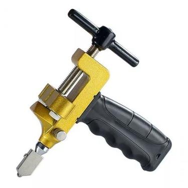 Imagem de Cortador Riscador Vidro Porcelanato Profissional 3-15mm