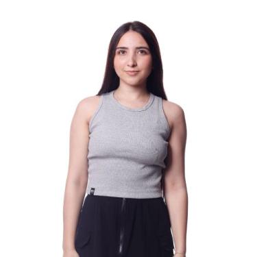 Imagem de Top Bali Hai Nadador Canelado - BALI COMPANY, Mescla medio, m