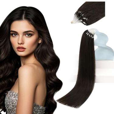 Imagem de Sunny Hair Extensões De Cabelo Micro Link Humano Soft Bead Real Loiro Dourado Destaques Claro Loop Para Festa 22 Polegadas 50G