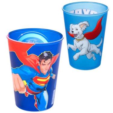 Imagem de Copo Infantil Estampado De Super Heróis e Personagens Livre BPA 320ml 