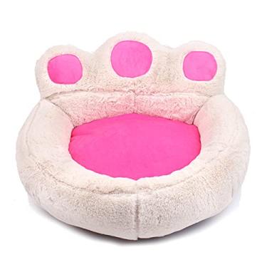 Imagem de Sofá para Pet Macio Colchão de Cama Confortável Dormir Cães e Gatos Lavável Ninho Pets Suprimentos com Fina Permeabilidade ao Ar Alta Resiliência -Fundo Tela Oxford Resistente Pelúcia Curta Amigável à