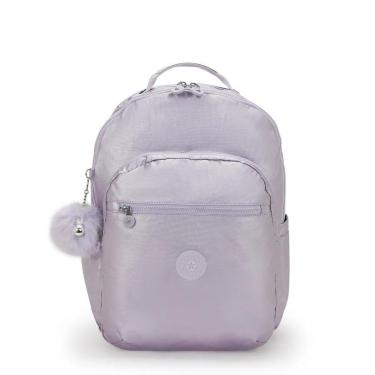 Imagem de Mochila Kipling Seoul Xl Lilac M Met BTS-Feminino