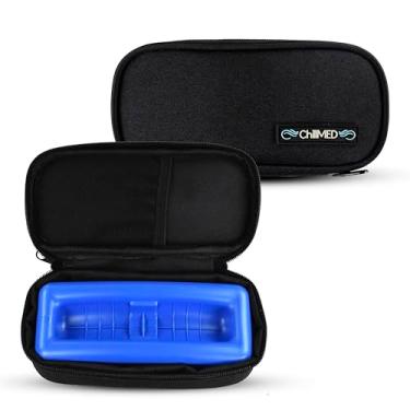 Imagem de ChillMED Micro Cooler – Estojo de transporte para frascos de insulina diabética, Preto, 8" x 2" x 4"