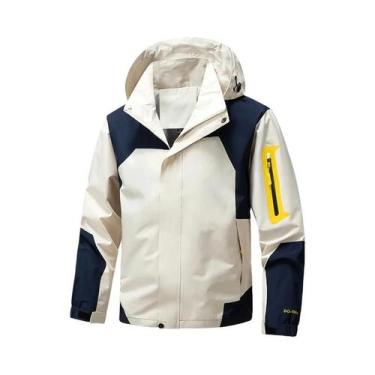 Imagem de Jaqueta Unissex Impermeável E Corta-Vento Para Corrida, Caminhada, Aca