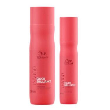 Imagem de Wella Professionals Invigo Color Brilliance Kit  Shampoo + Leave-in, K