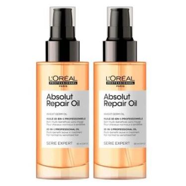 Imagem de L'Oréal Professionnel Absolut Repair Óleo 10 em 1 Kit Com 2 Unidades Kit-Unissex