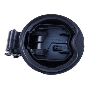 Imagem de Demfec FL3Z-9927936-A Caixa de tubo de enchimento de tanque de combustível compatível com Ford F150 2015-2020 modelo de motor a gás, tampa de gás conjunto de bolso de porta de combustível com