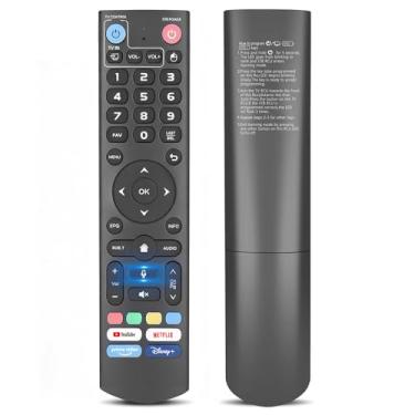 Imagem de Controle remoto de substituição V3 Pro Voice para vSeeBox, compatível com V5 Pro/V3 Plus/V3 Pro/V2 Pro/V1 Pro/V1 Max/Elite/Max, controle universal de TV