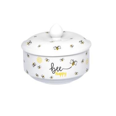 Imagem de Manteigueira De Porcelana Honey 10Cm - Hauskraft