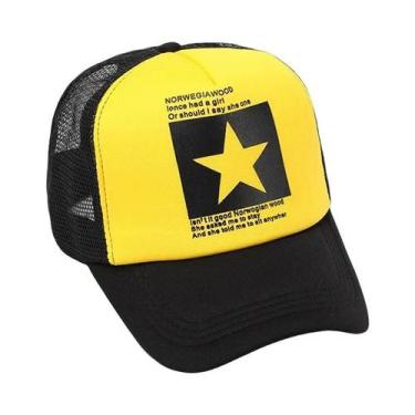 Imagem de Boné de beisebol respirável para homens e mulheres, chapéu malha, verã